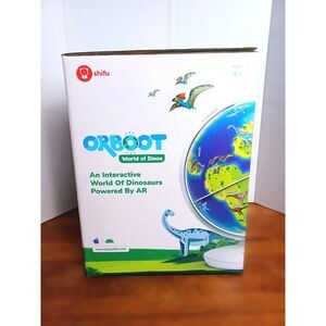 NIB STEM PlayShifu Orboot Dinos Educational Interactive Globe Set
